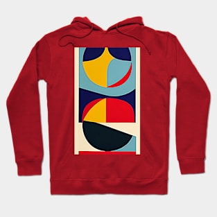 Abstract Modern: Bright Bold Circles Hoodie